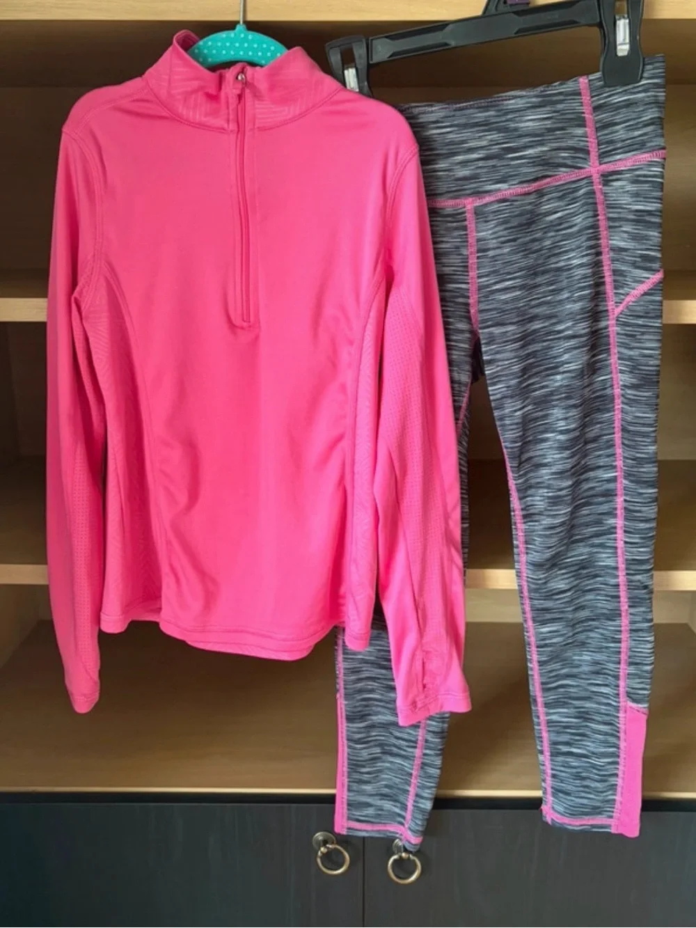 Danskin•Girls’ Active Drimore Quarter Zip & Leggings | Medium (7/8)